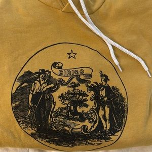 Dirigo Maine State hoodie in Small